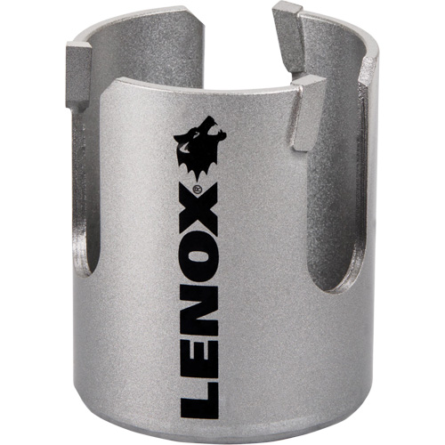Multi-Materials Hole Saw, 2-1/4", 1-1/2" Depth of Cut, Carbide - Lenox LXAH42141