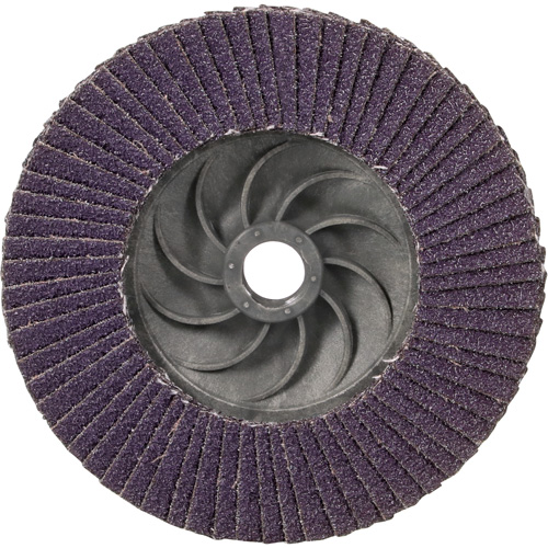 769F Quick Change Flap Disc, 4-1/2" x 5/8"-11, Type 27, 40+ Grit, Ceramic - 3M AB05933