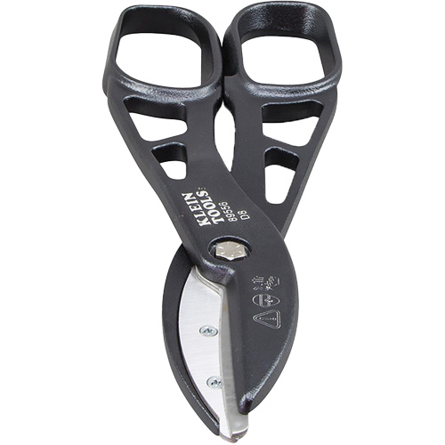 Cisaille de ferblantier, Longueur de coupe de 3-1/2", Coupe Droit - Klein Tools 89556