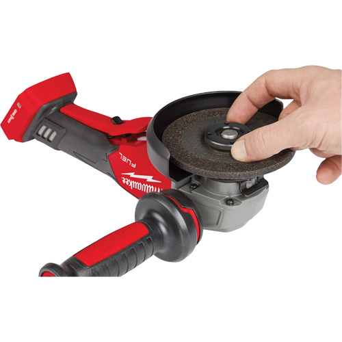 M18 Fuel No-Lock Braking Grinder with One-Key Paddle Switch (Tool Only), 4-1/2" or 5" Wheel, 18 V - Milwaukee 2882-20