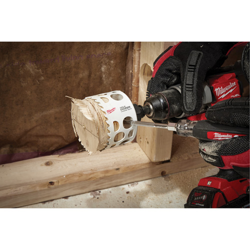 Hole Dozer Hole Saw, 6", 1-5/8" Depth of Cut, Carbide - Milwaukee 49-56-0749