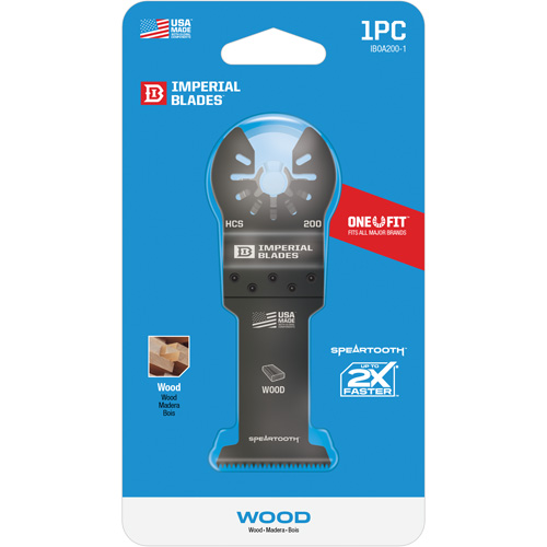 One Fit Speartooth Fast Cut Wood Blade - Imperial Blades IBOA200-1