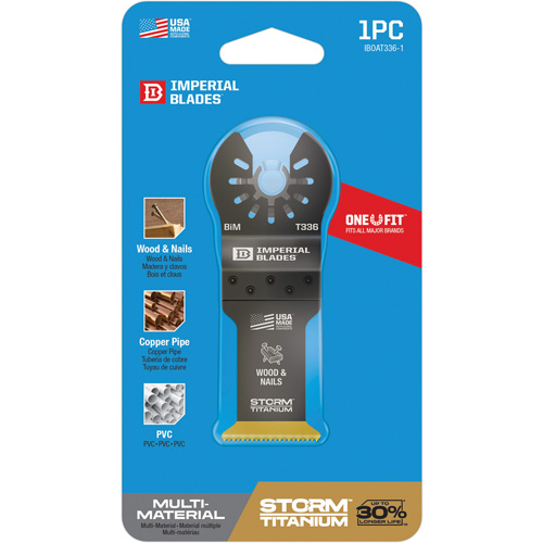 One Fit Storm Titanium Wood & Nails Blade - Imperial Blades IBOAT336-1