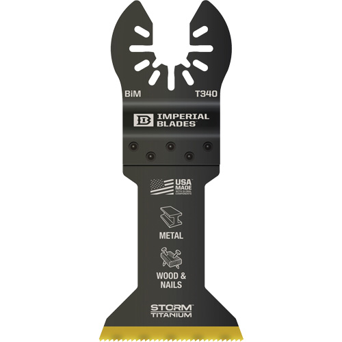 One Fit Storm Titanium Metal Blade - Imperial Blades IBOAT340-1