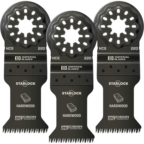 Starlock 1-3/8" Japanese Tooth Hardwood Blades - Imperial Blades IBSL220-3
