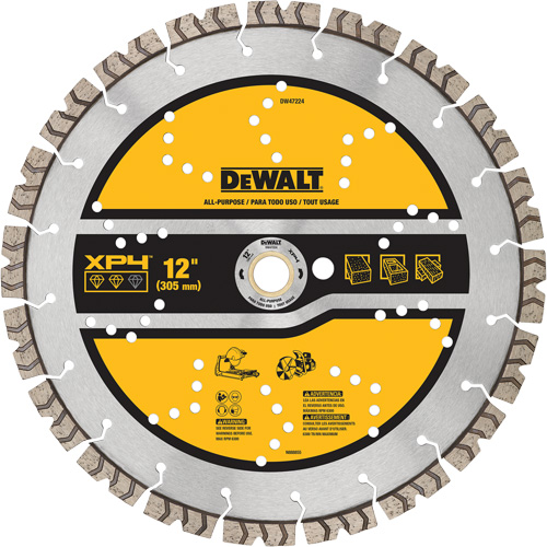 Lames segment&eacute;es tout usage XP4 Diamond* - DEWALT DW47224