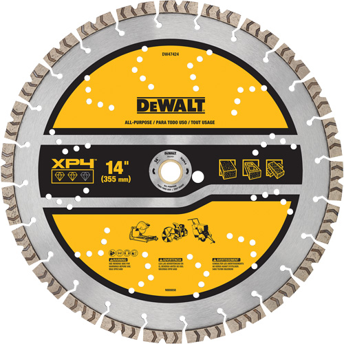 XP4 All-Purpose Segmented Diamond Blade - DEWALT DW47424