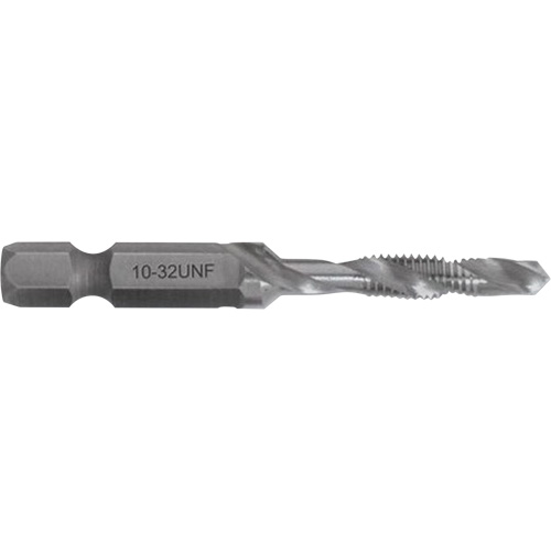 Foret/taraud, #10, Acier rapide - Greenlee DTAP10-32