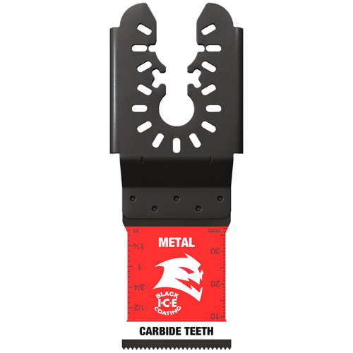 AMPED Steel Demon 1-1/4" Universal Fit Carbide Teeth Oscillating Blade for Metal - Diablo DOU125CF