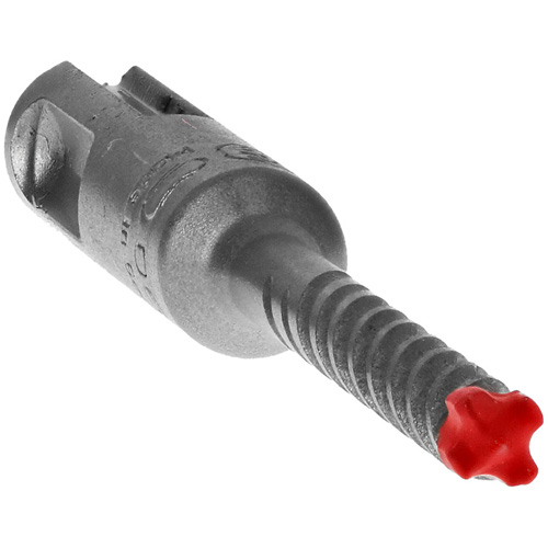Rebar Demon 4-Cutter Full Carbide Head Hammer Drill Bits, 1/4", SDS-Plus Shank, Carbide - Diablo DMAPL4080-P25