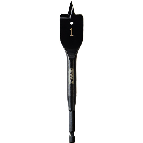 Drill Bit, 1" Diameter, 1/4" Hex Shank, 6" Length - DEWALT DW1582