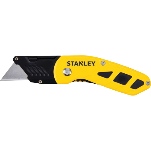 Compact Fixed Blade Folding Knife, Metal Handle - Stanley Tools STHT10424