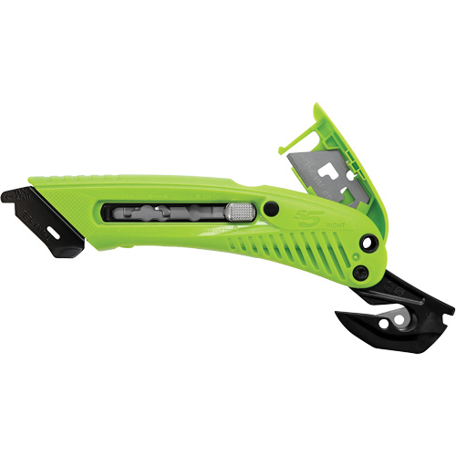 S5L Guarded 3-in-1 Safety Knife, Right-Handed, Carbon Steel, Plastic Handle -  