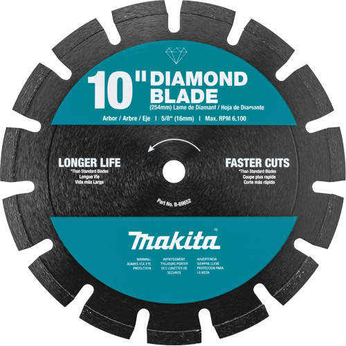 Diamond Blade, Segmented, Dual Purpose - Makita B-69652