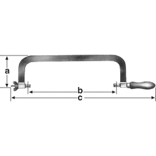 Hacksaw Frame, 12" - Ampco 8360