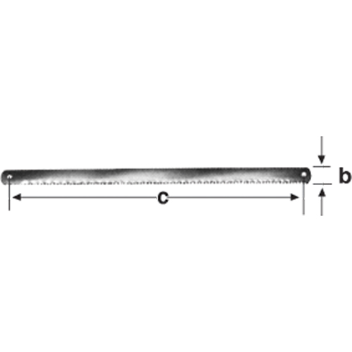 Hacksaw Blade, 11-3/4" L - Ampco 8356