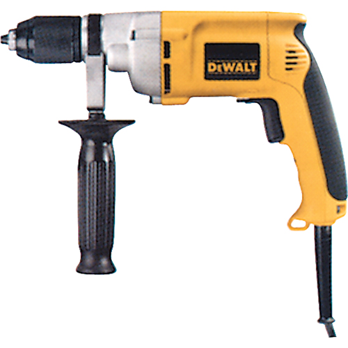 Perceuse &agrave; vitesse variable, Mandrin 1/2", 7,8 A, 120 V, 0-600 Tr/min, Mandrin Sans cl&eacute; - DEWALT DW246