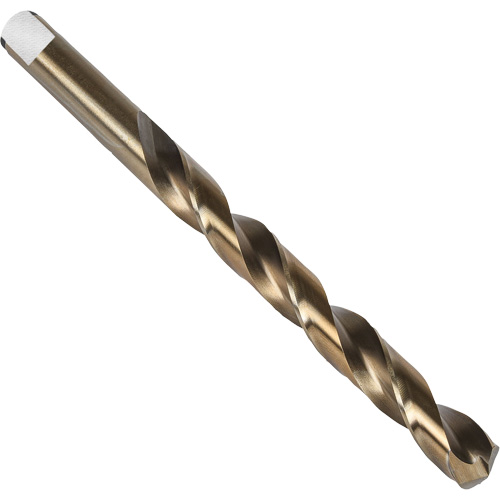 Jobber Drill Bit, High Speed Cobalt, 23/64", 4-7/8" L, 3-1/2" Flute, 135° Point Angle - Precision 5998160