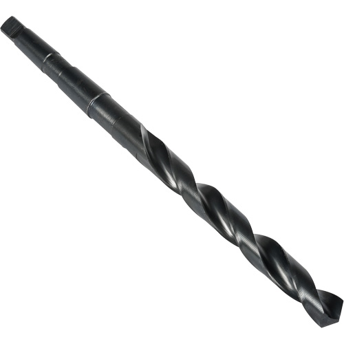Foret &agrave; queue conique Morse extra long, 1/4", Acier rapide, Cannelure 2-7/8", Pointe de 118° - Precision 020016