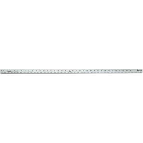 M&egrave;tre-r&egrave;gle m&eacute;trique/imp&eacute;rial, 3.28'/1 m lo, Aluminium, Graduations de 1/8" (1 mm) - Johnson M391