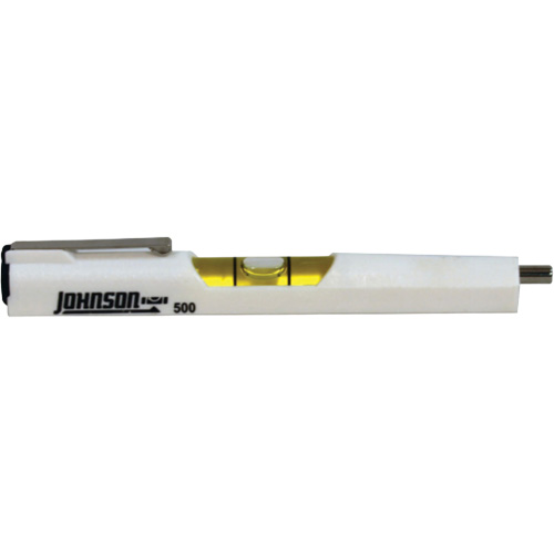 Pocket Level with Magnetic Pickup - Johnson 500