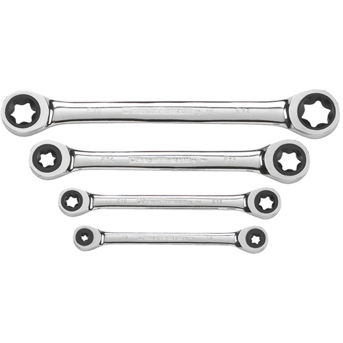 Wrench Set, Box, 4 Pieces - Gearwrench 9224D