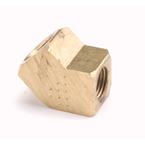 Coudes 45° extrud&eacute;s, Laiton, 1/4" - Dominion D105-B