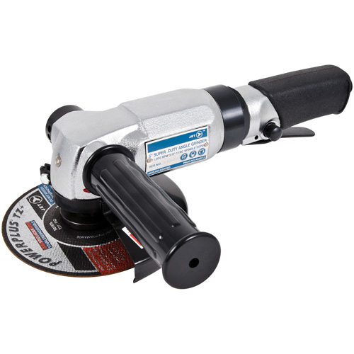 Meuleuse &agrave; angle tr&egrave;s robuste, Roue 5", Entr&eacute;e 1/4" NPT, 11000 Tr/min - JET 402312