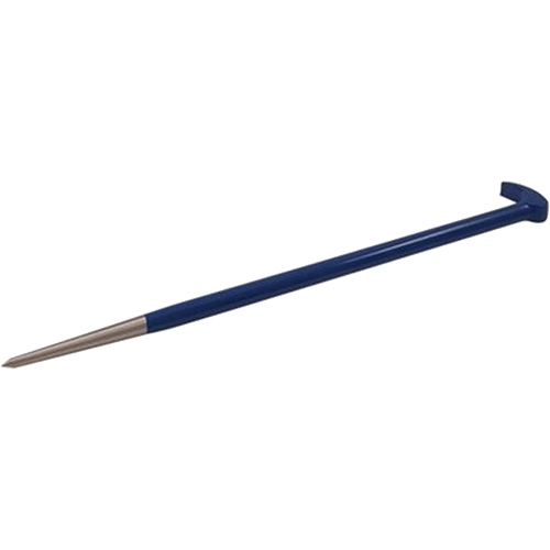 Rolling Head Pry Bar, 9/16" W x 15-1/4" L - Gray Tools C39