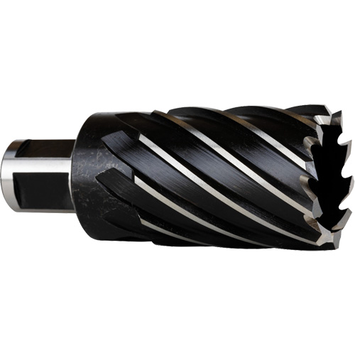 Annular Cutter, 1-3/8" Diameter, High Speed Steel, 2" Depth of Cut, 3/4" Shank - Milwaukee 49-59-2138
