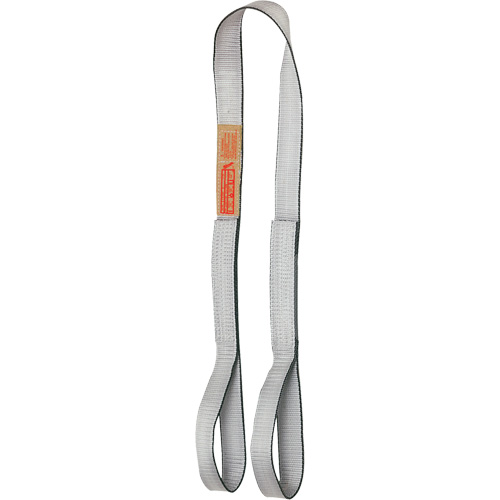 Nylon Web Sling, Double Eye, 4" W x 10' L - Milwaukee 49-58-0070