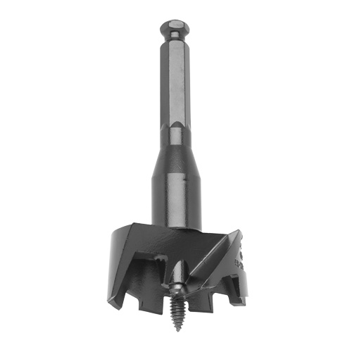 Heavy-Duty Standard Self-Feed Drill Bit, 2-1/8", 4-1/2" Length, 7/16" Hex Shank - Milwaukee 48-25-2122
