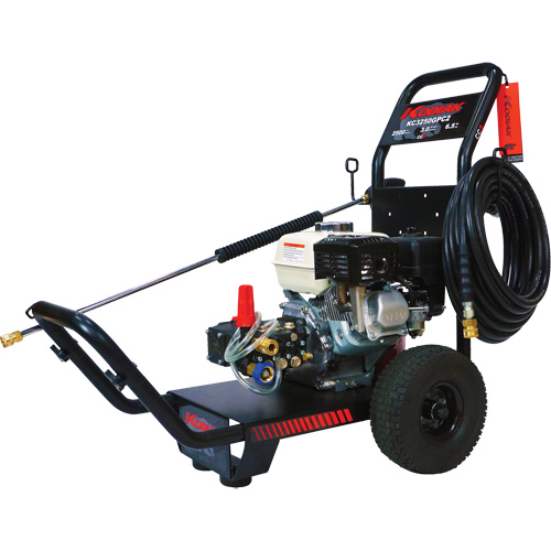 Medium-Duty Professional Pressure Washers, Gasoline, 2500 PSI, 3 GPM - Dynablast Equipment KC3250GPC2
