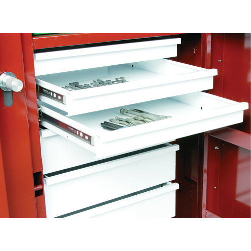 Rolling Work Bench, 49-7/8" W x 40-5/8" H x 26-7/8" D, 24.6 Cubic Feet Capacity - Jobox By Crescent 678990