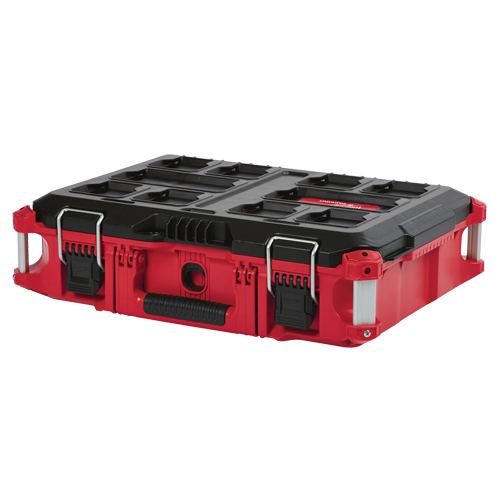 Boîte &agrave; outils Packout, 22" x 16" x 7", Noir/Rouge - Milwaukee 48-22-8424