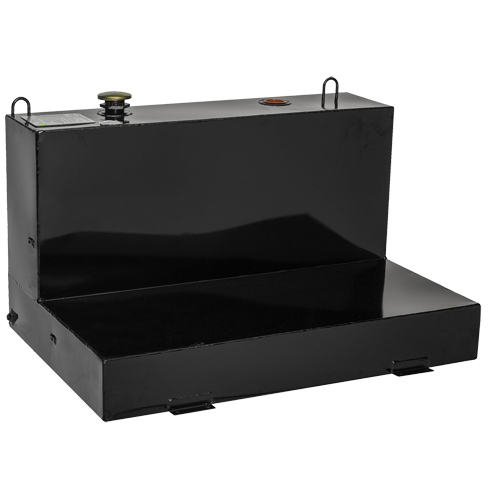 Steel Fuel Transfer Tank, Steel, 85 gal. Capacity, Black - Jobox By Crescent 488002