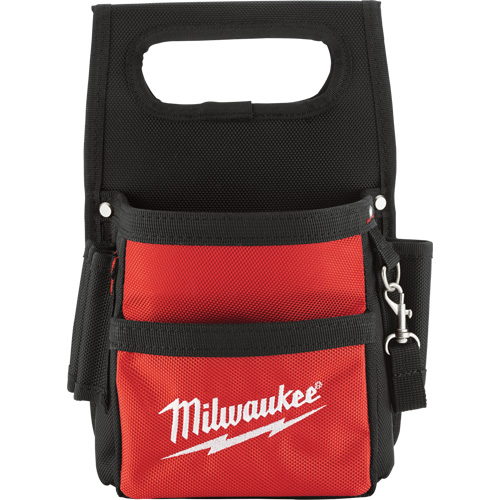 Compact Electrician's Work Pouch, Multiple Tool Holder, Nylon, 13 Pockets - Milwaukee 48-22-8111
