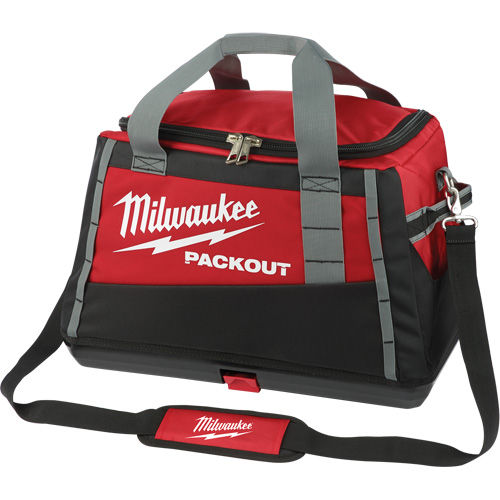 Sacs &agrave; outils Packout, Nylon balistique, 8 pochettes, Noir/Rouge - Milwaukee 48-22-8322
