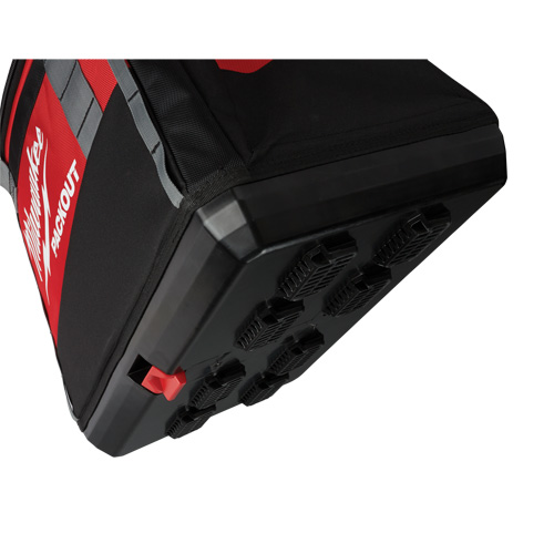 Sacs &agrave; outils Packout, Nylon balistique, 8 pochettes, Noir/Rouge - Milwaukee 48-22-8322