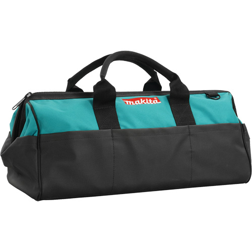 Tool Bag, Nylon, 1 Pockets, Black/Blue - Makita 821007X