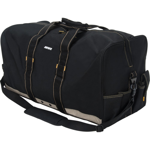 Sac pour &eacute;quipement tout usage, Polyester, 8 pochettes, Noir - Outils Aurora 