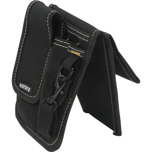 Porte-outils & t&eacute;l&eacute;phone cellulaire &agrave; plusieurs pochettes, Porte-outil multiple, Polyester, 4 Poches - Outils Aurora 
