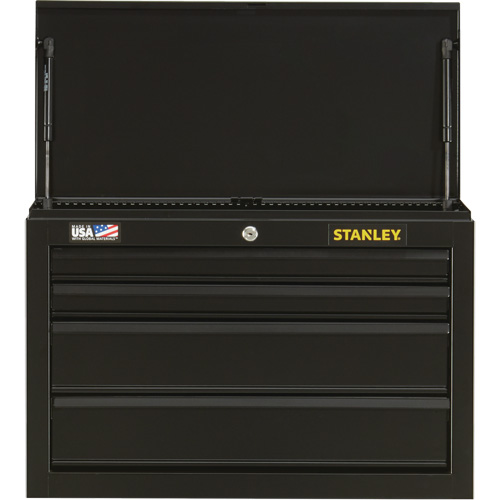 Coffre &agrave; outils de s&eacute;rie 100, 26" la, 4 tiroirs, Noir - Stanley Tools STST22643BK