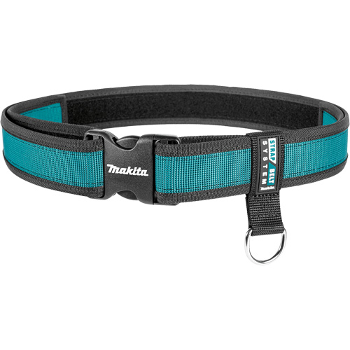 Ceinture et passant &agrave; d&eacute;gagement rapide TH3, Polyester, Noir/Bleu - Makita E-05337