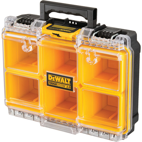Organisateur compact profond ToughSystem 2.0, 14-1/2" x 10-1/2" x 5-1/5", Jaune - DEWALT DWST08020