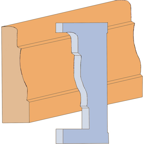 Large Casing Moulding Cutter Set - King Canada K-4532