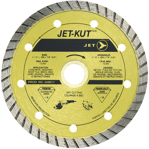 Lame diamant Turbo de premi&egrave;re qualit&eacute; JET-KUT - JET 568611
