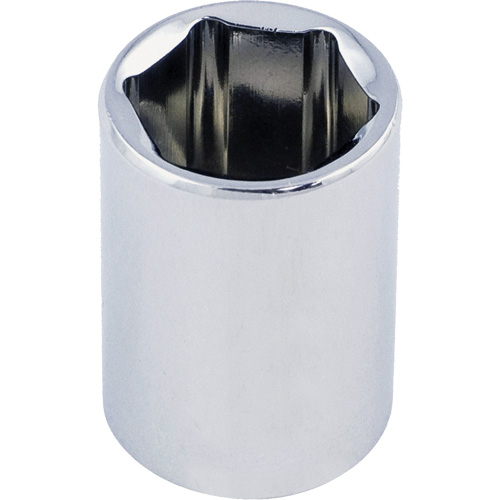 Chrome Socket, 11/32", 1/4" Drive, 6 Points - JET 670111