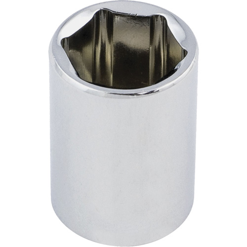Douille chrom&eacute;e, 4,5 mm, Prise 1/4", 6 pans - JET 670503