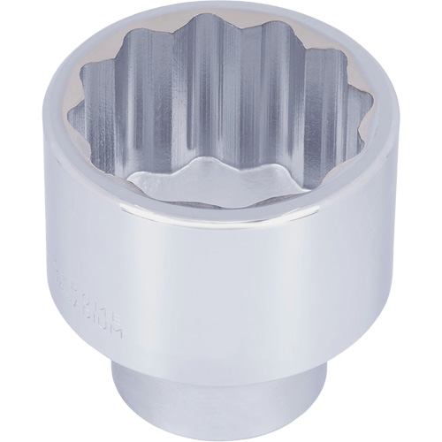 Chrome Socket, 2-5/8", 1" Drive, 12 Points - JET 674242